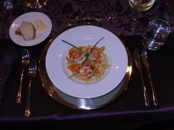 Tagliatelle mit Riesengarnelen - Rezept