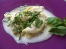 Ravioli mit Flusskrebsen an Champagnersoße - Rezept