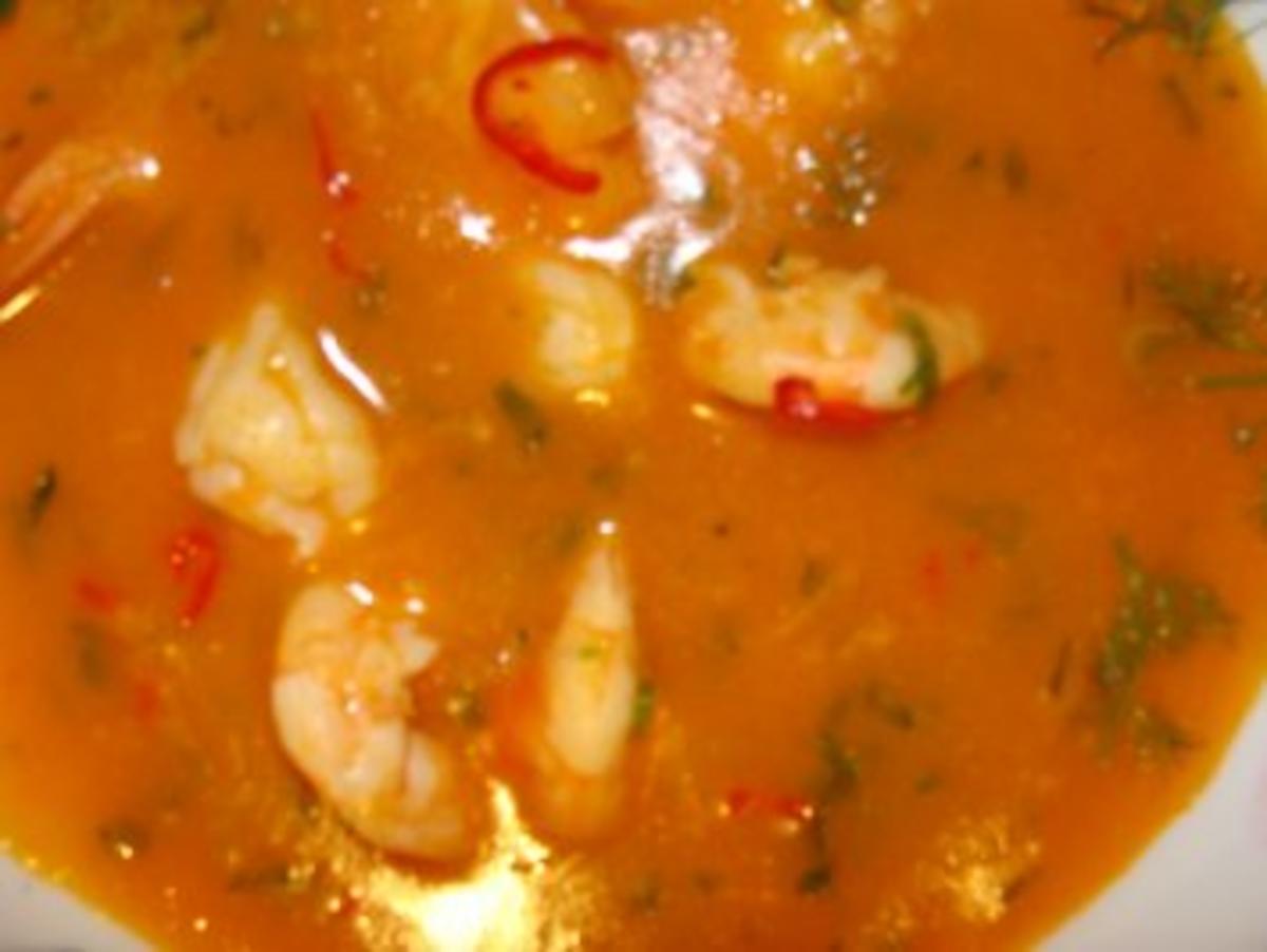 Suppe - Asiat. scharfe Garnelensuppe- - Rezept - Bild Nr. 2