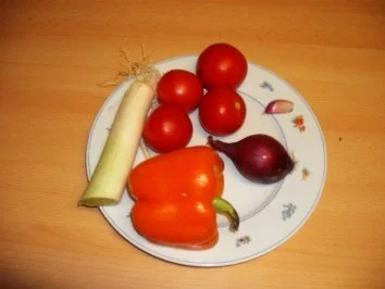 Rezept: Mary's „ Plantains with Beans „ in Gemüsesoße aus Westafrica Bild Nr. 2 Mary's „ Plantains with Beans „ in Gemüsesoße aus Westafrica - Rezept - Bild Nr. 2