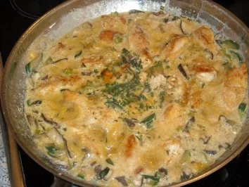 Rezept: Hähnchenpfanne mit Shii-Take-Pilze Bild Nr. 8 Hähnchenpfanne mit Shii-Take-Pilze - Rezept - Bild Nr. 8