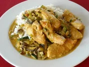 Hähnchenpfanne mit Shii-Take-Pilze - Rezept