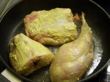 Kaninchen in Weißweinsauce - Rezept - Bild Nr. 4