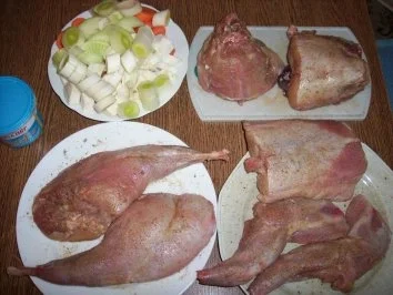 Kaninchen in Weißweinsauce - Rezept - Bild Nr. 5