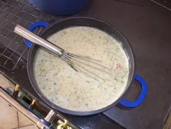 Pastasoße...Makkaroni mit Schinkensoße - Rezept - Bild Nr. 6