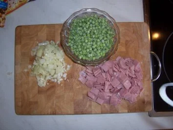 Pastasoße...Makkaroni mit Schinkensoße - Rezept - Bild Nr. 3