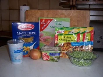 Pastasoße...Makkaroni mit Schinkensoße - Rezept - Bild Nr. 2