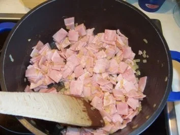 Pastasoße...Makkaroni mit Schinkensoße - Rezept - Bild Nr. 4