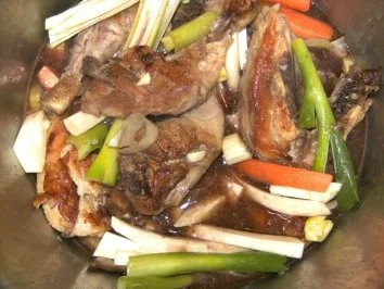 Rezept: Geflügel/ Wild: Coq au vin Geflügel/ Wild: Coq au vin - Rezept