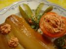 Für das Silvester-Bufett....Brados = Lachshering-Filet geräuchert und gesalzen mit feiner Creme - Rezept