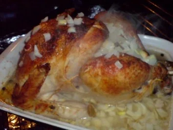 Rezept: Pute mit Apfel-Rosinen-Füllung Bild Nr. 11 Pute mit Apfel-Rosinen-Füllung - Rezept - Bild Nr. 11