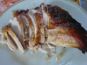 Rezept: Pute mit Apfel-Rosinen-Füllung Bild Nr. 27 Pute mit Apfel-Rosinen-Füllung - Rezept - Bild Nr. 27