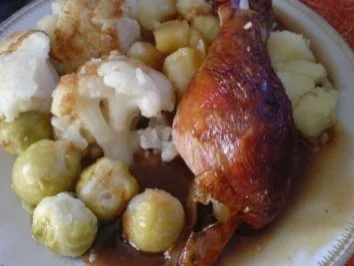 Rezept: Pute mit Apfel-Rosinen-Füllung Bild Nr. 31 Pute mit Apfel-Rosinen-Füllung - Rezept - Bild Nr. 31