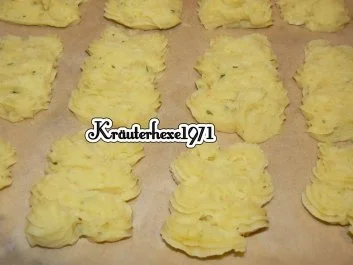 Rezept: "Kartoffelspritzgebäck" "Kartoffelspritzgebäck" - Rezept