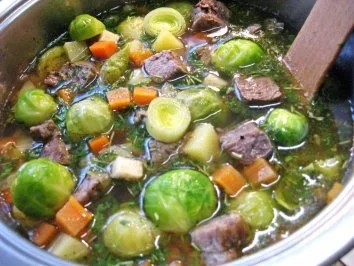 Rosenkohlsuppe ... - Rezept - Bild Nr. 3