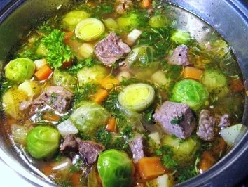 Rosenkohlsuppe ... - Rezept - Bild Nr. 4