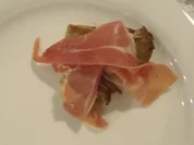 Montadito mit Austernpilze und Serranoschinken - Rezept