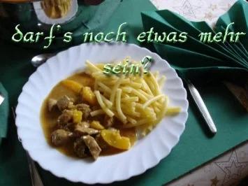 Putenbrust liebt Orangen - Rezept