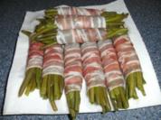 Bohnen im Speckmantel - Rezept