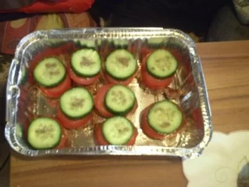 Mittagessen: Schweinlendchen überbacken, dazu Kartoffelpürree und Champignoncreme-Soße - Rezept - Bild Nr. 7