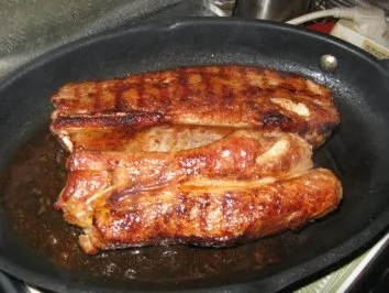 Rezept: Gemüse- Pfanne mit Pastinaken, Dicke Rippe dazu Bild Nr. 7 Gemüse- Pfanne mit Pastinaken, Dicke Rippe dazu - Rezept - Bild Nr. 7