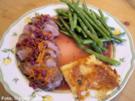 Entenbrust mit Orangen-Preiselbeersoße - Rezept