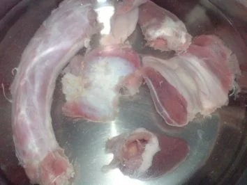 Geflügel-Gemüse-Brühe mit den Innereien der Pute - Rezept - Bild Nr. 3