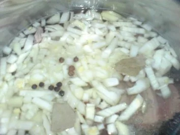 Geflügel-Gemüse-Brühe mit den Innereien der Pute - Rezept - Bild Nr. 5