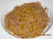 Pasta - Knoblauchspaghetti mit Oliven - Rezept