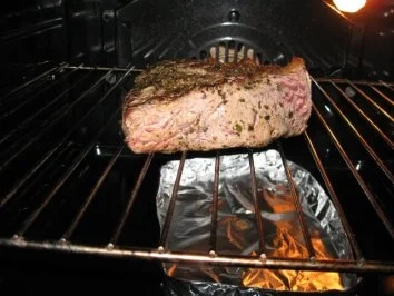 Roastbeef rosa, Niedergaren - Rezept - Bild Nr. 7