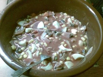 Rezept: Nudelsalat Marke "Was ist alles zu Hause" Bild Nr. 5 Nudelsalat Marke "Was ist alles zu Hause" - Rezept - Bild Nr. 5