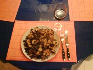 Kartoffeln: Kartoffelpfanne mit Lauch und Speck - Rezept