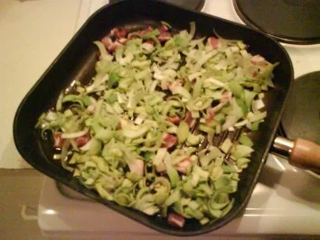 Kartoffeln: Kartoffelpfanne mit Lauch und Speck - Rezept - Bild Nr. 4