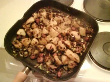 Kartoffeln: Kartoffelpfanne mit Lauch und Speck - Rezept - Bild Nr. 5