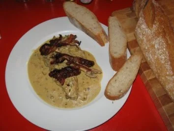 Kaninchen in Senf- Estragonsoße - Rezept - Bild Nr. 2