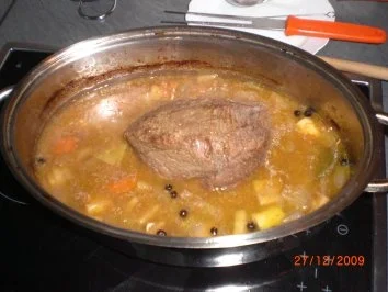 Rezept: Sauerbraten Bild Nr. 8 Sauerbraten - Rezept - Bild Nr. 8