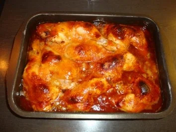 Rezept: Hähnchen in Honigsoße Bild Nr. 2 Hähnchen in Honigsoße - Rezept - Bild Nr. 2