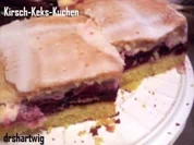 Kuchen~Blechkuchen~Kirsch-Keks - Rezept