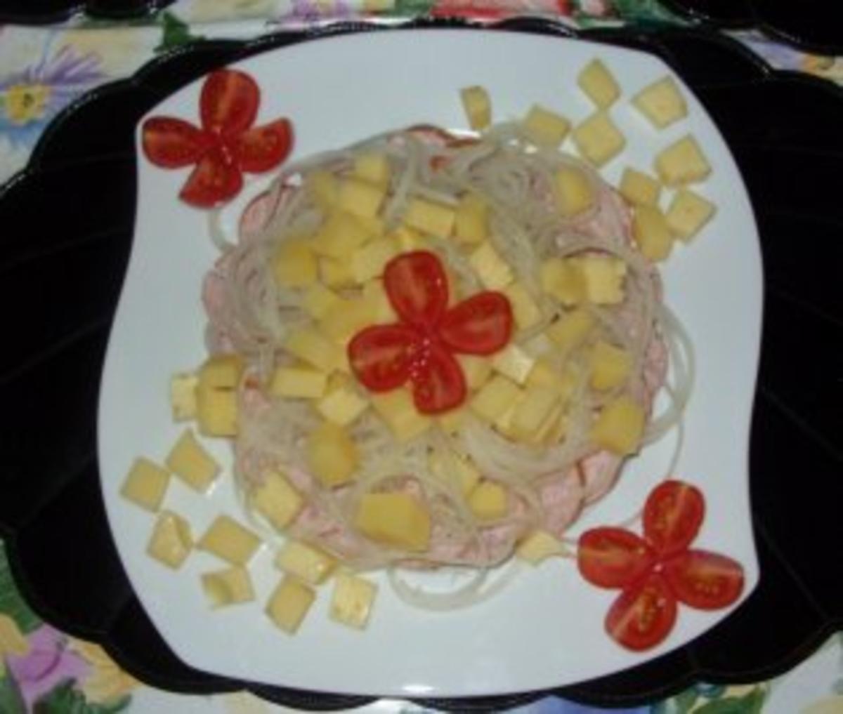 Drei-Käse-Wurstsalat - Rezept - Bild Nr. 5
