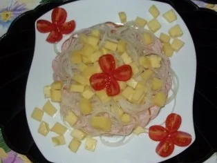 Drei-Käse-Wurstsalat - Rezept - Bild Nr. 5