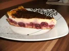 Kirschkuchen mit Eierschecke - Rezept