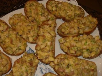 Party/Fete:  AAl geräuchert....auf Ciabatta - Rezept