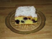 Heidelbeerkuchen - Rezept