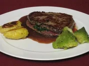 Gefülltes Rinderfilet mit Teignocken - Rezept