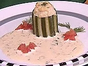 Rezept: Gefüllte Gurke Gefüllte Gurke - Rezept