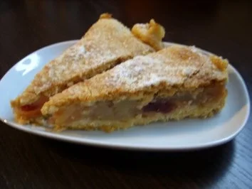 Rezept: Gedeckte Apfeltorte - Wintervariante Gedeckte Apfeltorte - Wintervariante - Rezept