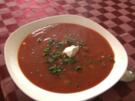 Tomatensuppe scharf und lecker - Rezept