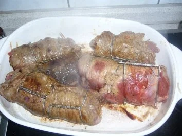 Beilage: Rinderrouladen mit Rinderhack und Steinpilzen - Rezept - Bild Nr. 6
