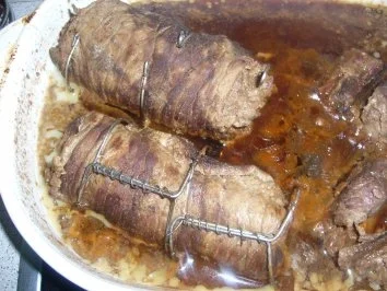 Beilage: Rinderrouladen mit Rinderhack und Steinpilzen - Rezept - Bild Nr. 7