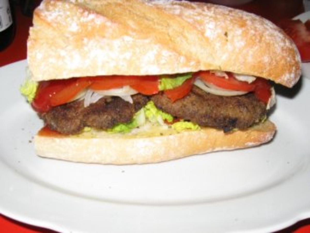 Doppelter Hamburger - Rezept